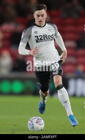 TOM LAWRENCE, DERBY COUNTY FC, 2020 Banque D'Images
