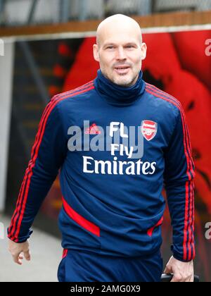 Londres, ANGLETERRE - 11 JANVIER : entraîneurs adjoints Suède Freddie Ljungberg[ d'Arsenal pendant le match de la Premier League anglaise entre Crystal Palace et Banque D'Images