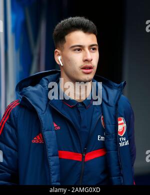Londres, ANGLETERRE - 11 JANVIER : Gabriel Martinelli d'Arsenal lors du match de la Premier League anglaise entre Crystal Palace et Arsenal le 11 janvier 2020 Banque D'Images