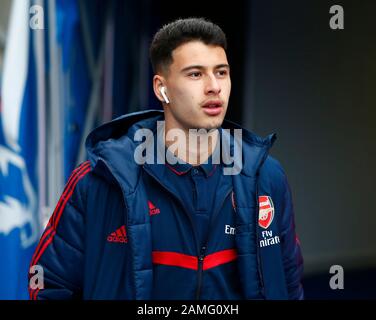 Londres, ANGLETERRE - 11 JANVIER : Gabriel Martinelli d'Arsenal lors du match de la Premier League anglaise entre Crystal Palace et Arsenal le 11 janvier 2020 Banque D'Images