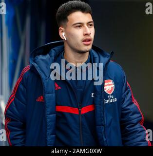 Londres, ANGLETERRE - 11 JANVIER : Gabriel Martinelli d'Arsenal lors du match de la Premier League anglaise entre Crystal Palace et Arsenal le 11 janvier 2020 Banque D'Images