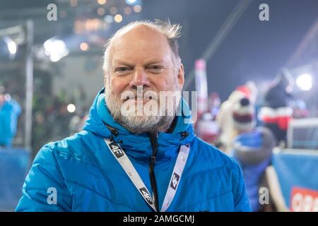 Bischofshofen, Autriche. 06 janvier 2020. Markus Neitzel, pasteur protestant, aide comme traducteur pour les athlètes japonais. L'enfant de 60 ans vit au Japon depuis des années. Crédit: Daniel Karmann/Dpa/Alay Live News Banque D'Images