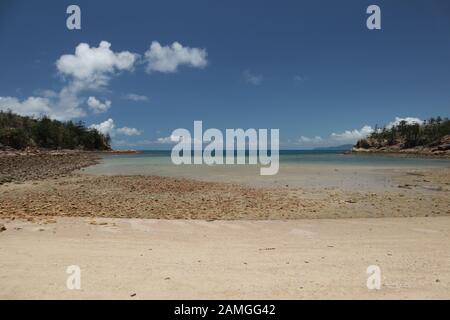 Île Hamilton, un paradis sur l'île Whitsunday Banque D'Images