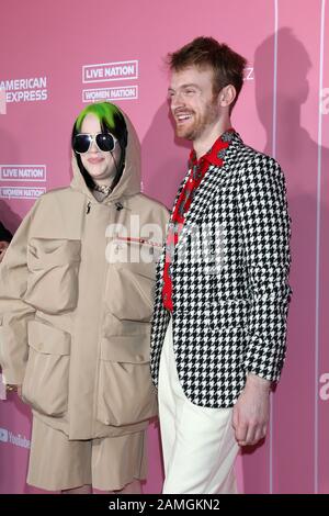 2019 Billboard Women In Music Event À Hollywood Palladium Le 12 Décembre 2019 À Los Angeles, Ca Avec: Billie Eilish, Finneas O'Connell Où: Los Angeles, Californie, États-Unis Quand: 12 Décembre 2019 Crédit: Nicky Nelson/Wenn.com Banque D'Images
