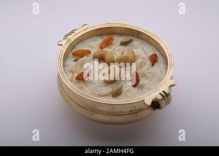 Semiya payasam payasam / vermicelles Banque D'Images