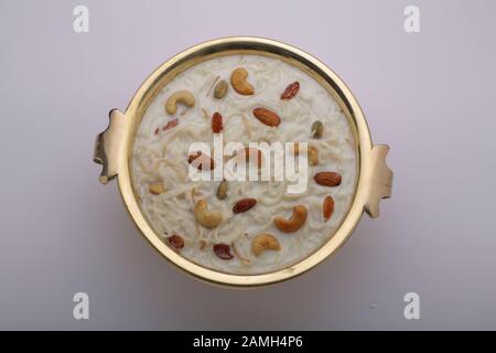 Semiya payasam payasam / vermicelles Banque D'Images