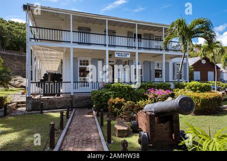 Admiral'S House And Dockyard Museum, Nelson'S Dockyard, Antigua, Antilles Banque D'Images