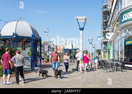 The Square, Lytham St Annes, Lancashire, Angleterre, Royaume-Uni Banque D'Images