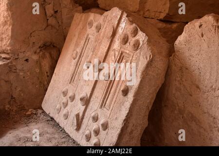 Pariez Le Parc National D'Arem la Grotte de Lulavim à Kiryat Tiv'on Israël en juin 2019 Banque D'Images