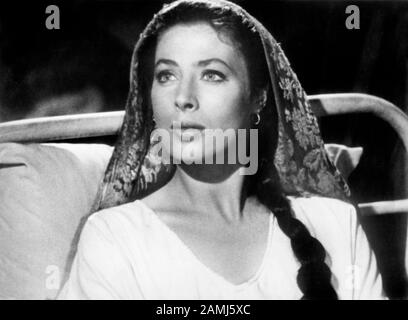 Rita Gam, Portrait publicitaire pour le film, « Saadia », MGM, 1953 Banque D'Images