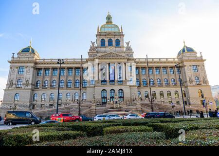 Národní Muzeum, Prague, République Tchèque Banque D'Images