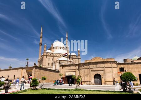 La mosquée de Mohamed Ali, la Mosquée de Mohammed Ali, à la citadelle du vieux Caire islamique, salon, Le Caire, Egypte, Afrique du Nord, Afrique Banque D'Images