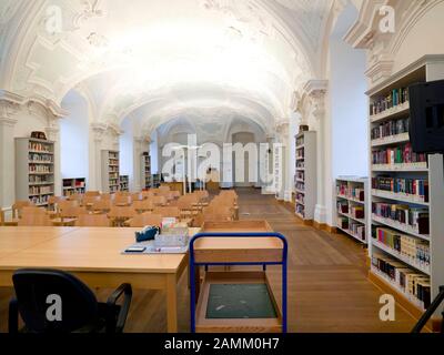 Bibliothèque de prisonniers dans le centre de détention pour jeunes de l'ancien monastère d'Ebrach. [traduction automatique] Banque D'Images