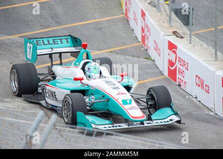 Toronto, Ontario, Canada, le 12 juillet 2019 - Dalton Kellett (67) Indy Lights à la Honda Indy Toronto 2019 Banque D'Images