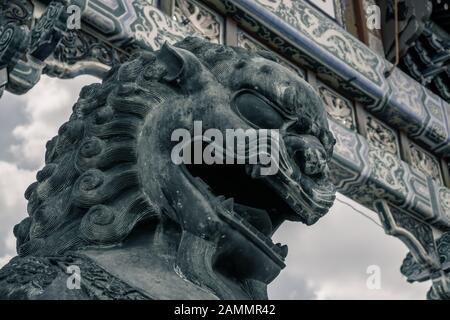 Le Fo Guang Shan Nan Hua Temple Banque D'Images