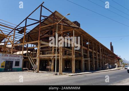 Santa Rosalia, une petite ville de Californie Mexicann Banque D'Images