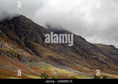 Glen Coe, West Highlands, Écosse. Banque D'Images