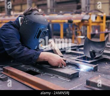 1989 et construction Des premiers Trains Pacer, à Procor Engineering, Horbury Wakefield, West Yorkshire, nord de l'Angleterre, Royaume-Uni Banque D'Images