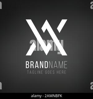 modèle de logo en spirale triangulaire abstrait. symbole triangulaire. Logo abstrait d'unité géométrique. Concept d'identité commerciale technologique. Créatif Illustration de Vecteur