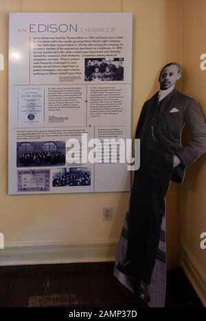 Lewis Latimer House À Flushing Queens New York City Banque D'Images