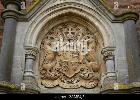 BRISTOL, ROYAUME-UNI - 8 AVRIL 2019. Tour Cabot construite dans les années 1890, située dans un parc public sur la colline de Brandon, entre le centre-ville, Clifton et Hotswells, Bristo Banque D'Images