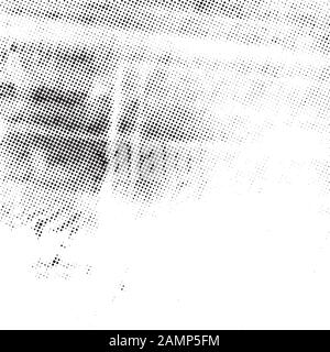 Texture Overlay de demi-teinte Illustration de Vecteur