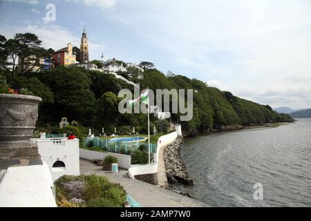 Portmeirion Banque D'Images