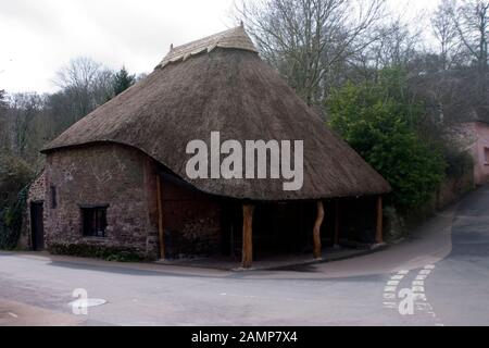 La vieille forge à Cockington, Devon Banque D'Images