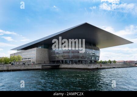 Opéra royal de Copenhague sur l'île de Holmen, Copenhague, Danemark Banque D'Images