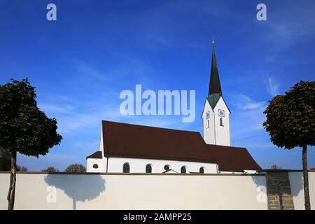 Durach est une ville de Bavière, Allemagne, Europe Banque D'Images