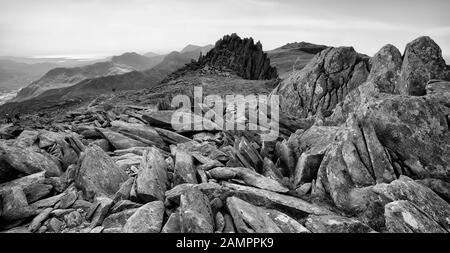 Château Des Vents, Glyder Fach, Snowdonia, Pays De Galles (4) Banque D'Images