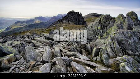 Château Des Vents, Glyder Fach, Snowdonia, Pays De Galles (5) Banque D'Images