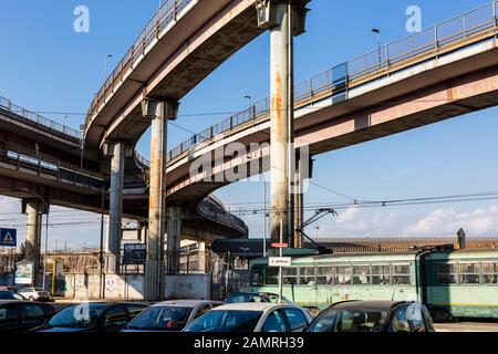 Autoponts aériens, Rome Banque D'Images