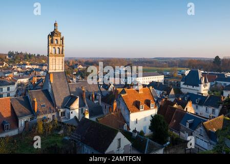 Loches, Vallée De La Loire, Indre-Et-Loire, France Banque D'Images