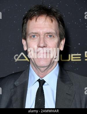 14 Janvier 2020 - Hollywood, Californie - Hugh Laurie. Première de HBO's ''Avenue 5'' - Los Angeles, tenue à Avalon Hollywood. (Image de crédit : © Birdie Thompson/AdMedia via ZUMA Wire) Banque D'Images