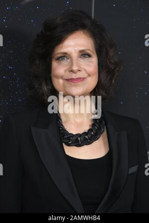 Los Angeles, Californie, États-Unis 14 janvier 2020 actrice Rebecca Front assiste à la première Avenue 5 de HBO le 14 janvier 2020 à Avalon Hollywood à Los Angeles, Californie, États-Unis. Photo De Barry King/Alay Live News Banque D'Images