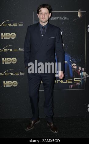 Zach Woods à HBO Series AVENUE 5 Los Angeles Premiere tenu à Avalon le 14 janvier 2020 à Hollywood, CA, USA (photo de JC Olivera/Sipa USA) Banque D'Images