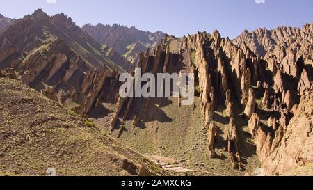 Trekking à Stok Kangri, Ladakh Banque D'Images