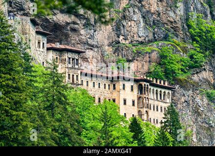 Monastère de Sumela Trabzon en Province de la Turquie Banque D'Images