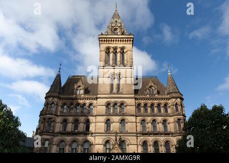 Manchester, UK - 20 octobre 2019 : Hôtel de ville de Manchester Banque D'Images