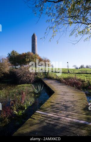 Parc De La Paix De L'Île D'Irlande, Messines 25 Banque D'Images