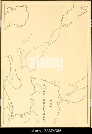 Guide d'étude d'un étudiant dans l'histoire ancienne; une combinaison de contours, de travail de carte et de questions pour aider à visualiser, comprendre et se souvenir des faits importants de l'histoire ancienne et à saisir un sens de la dette du monde moderne aux peuples de l'époque ancienne . Les NATIONS ORIENTALES SYRIaLe PLAN phéniciens ŒUVRE Outline et nomme la terre connue sous le nom de Syrie. Décrivez et nommez Phoenicia, et localisez et nommez les villes de Tyr et Sidon. En utilisant des lignes pointillées montrent les routes maritimes les Phéniciens ont navigué, et les emplacements où ils ont fondé des colonies. Localisez et nommez Carthage et Gades. QUÊTE Banque D'Images