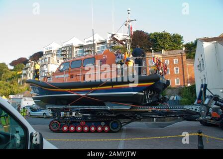 Station RNLI Ilfracombe Devon du Nord. Lifeboat Banque D'Images