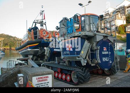 Station RNLI Ilfracombe Devon du Nord. Lifeboat Banque D'Images