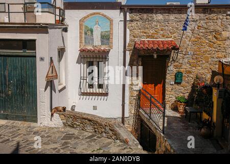 Italie Ligurie Seborga ( Principato di Seborga ) : vue sur le village Banque D'Images