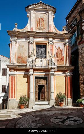 Italie Ligurie Seborga ( Principato di Seborga ) : Église de St Martino Banque D'Images