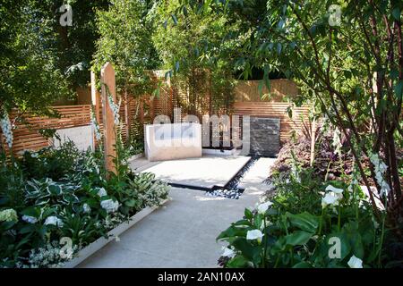 Août 1963 J'AI UN RÊVE - GARDEN DESIGNER STEPHEN RYAN UN RHS Hampton Court Flower Show. Célèbre 50 ANS DE PROGRÈS DANS L'intégration raciale et l'égalité DEPUIS MARTIN LUTHER KING'S CÉLÈBRE DISCOURS EN AOÛT 1963. Banque D'Images