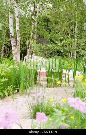 Le TELEGRAPH GARDEN - Créateur SARAH : RHS Chelsea Flower Show 2012 Banque D'Images