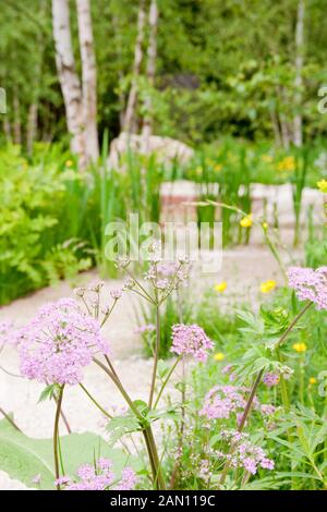 Le TELEGRAPH GARDEN - Créateur SARAH : RHS Chelsea Flower Show 2012 Banque D'Images