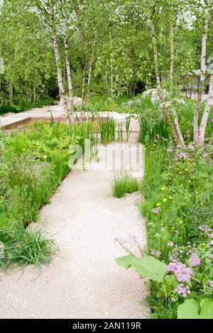 Le TELEGRAPH GARDEN - Créateur SARAH : RHS Chelsea Flower Show 2012 Banque D'Images